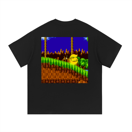 T-shirt oversized imprimé Shwubii sega - noir