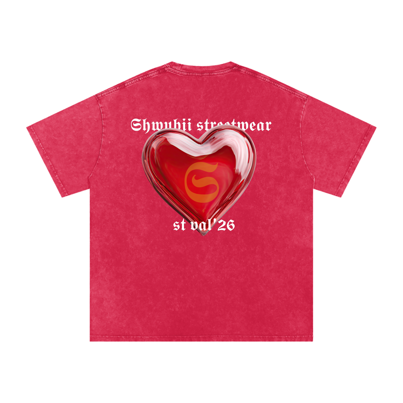 T-shirt imprimé St val 26 - rouge