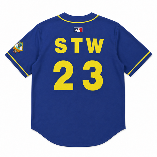 Jersey baseball Shwubii - jaune
