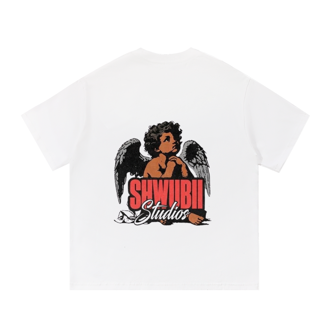 T-Shirt imprimé Shwubii angels - blanc
