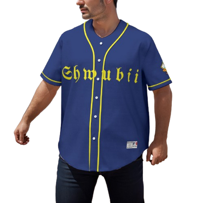 Jersey baseball Shwubii - jaune