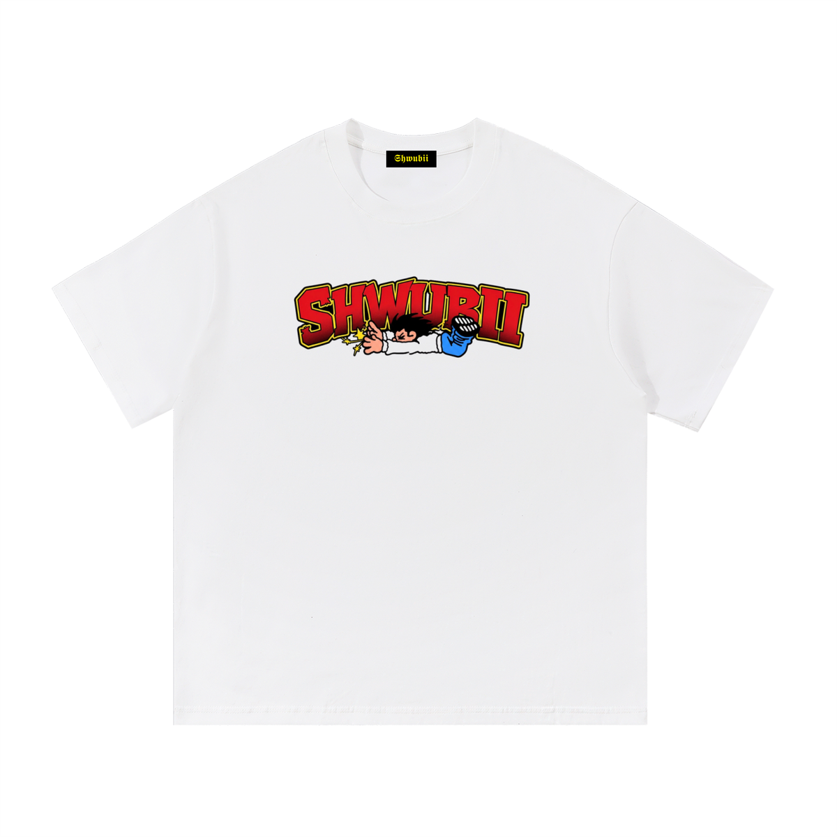 T-Shirt imprimé Shwubii fall - blanc