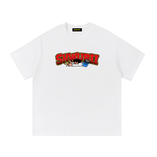 T-Shirt imprimé Shwubii fall - blanc