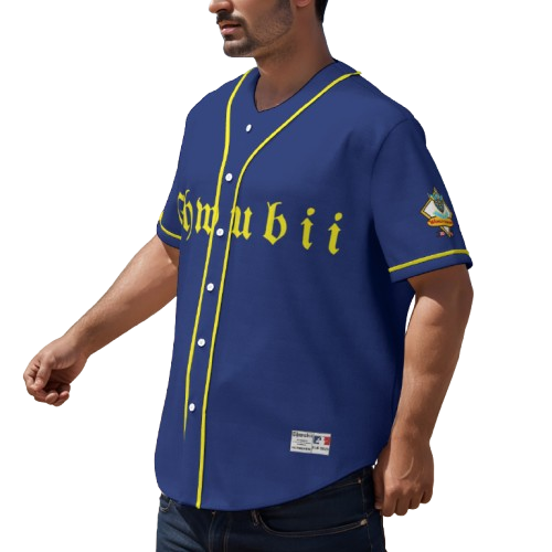 Jersey baseball Shwubii - jaune
