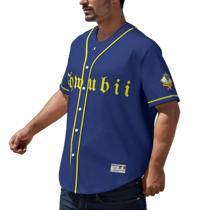 Jersey baseball Shwubii - jaune