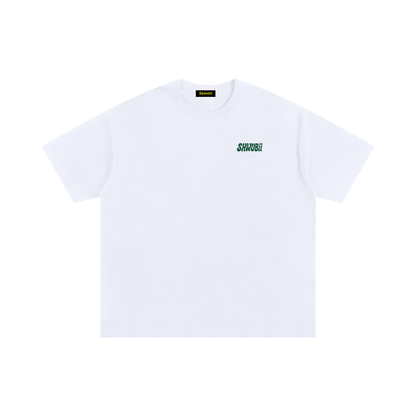 T-shirt oversized imprimé Shwubii - blanc