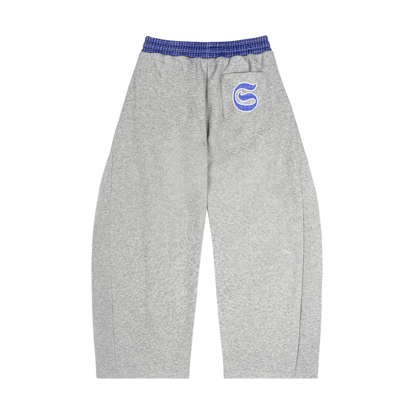 Jogging imprimé stripes S logo - gris