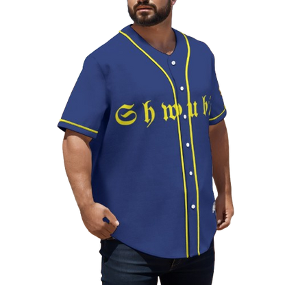 Jersey baseball Shwubii - jaune