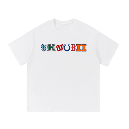 T-Shirt imprimé Shwubii USA - blanc