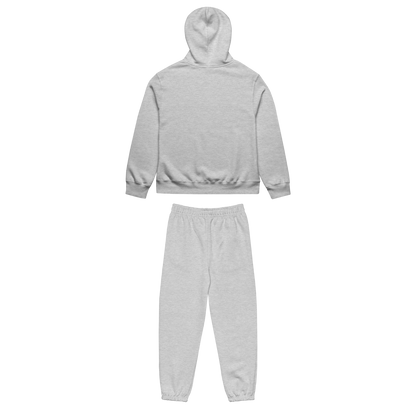 Ensemble jogging & hoodie brodé SHW flag UK - gris