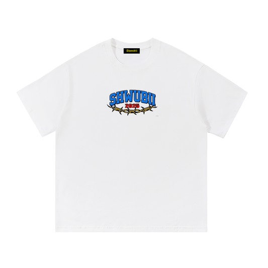 T-Shirt imprimé Shwubii 2025 - blanc
