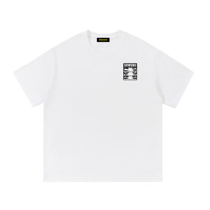 T-Shirt imprimé girls eyes - blanc