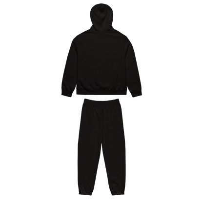 Ensemble jogging & hoodie brodé SHW flag Belgique - noir