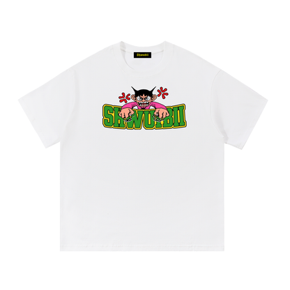 T-Shirt imprimé Shwubii hungry - blanc