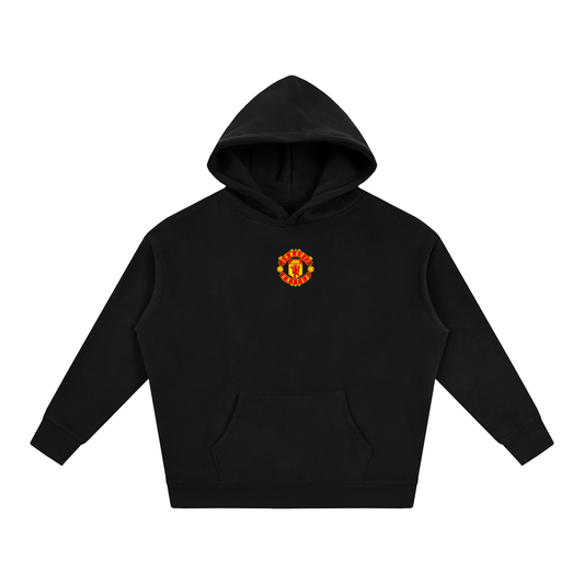Hoodie imprimé Shwubii Manchester - noir