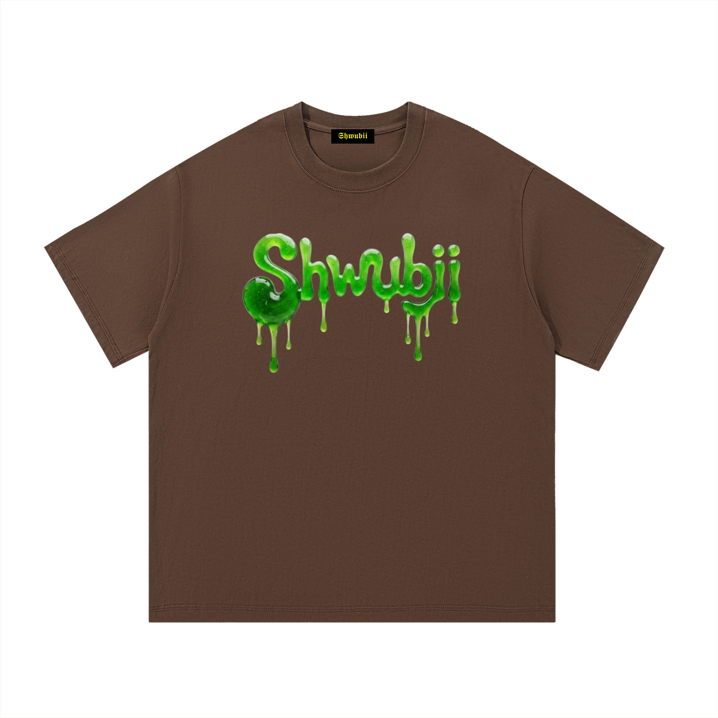 T-Shirt imprimé Shwubii mwarve - noir/marron/navy/blanc/gris