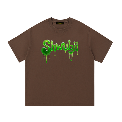 T-Shirt imprimé Shwubii mwarve - noir/marron/navy/blanc/gris