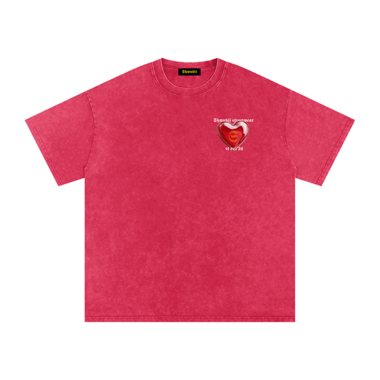 T-shirt imprimé St val 26 - rouge