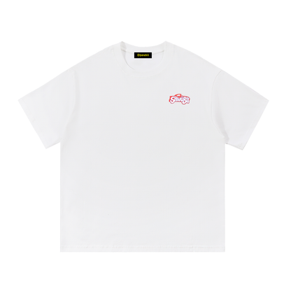 T-Shirt imprimé Shwubii car - blanc
