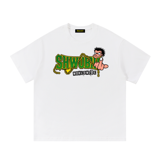 T-shirt imprimé Shwubii f*ck - blanc