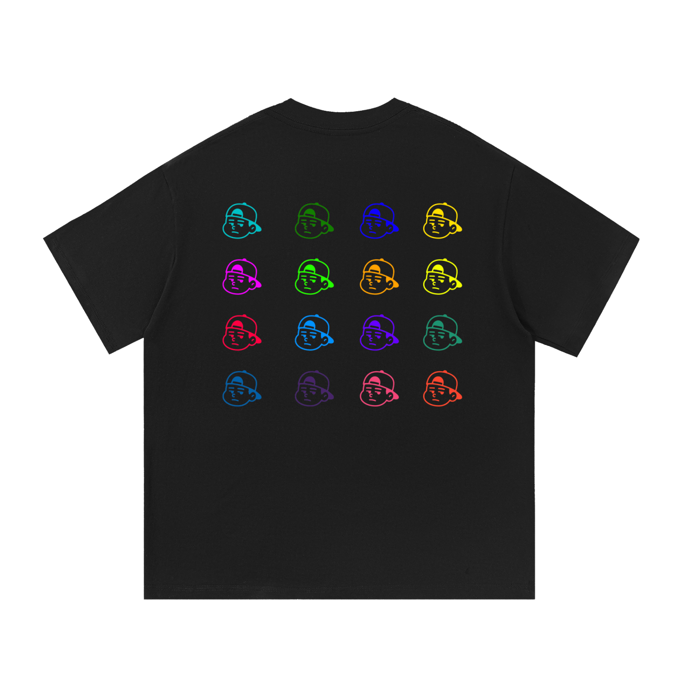 T-Shirt imprimé S et gayo color - noir