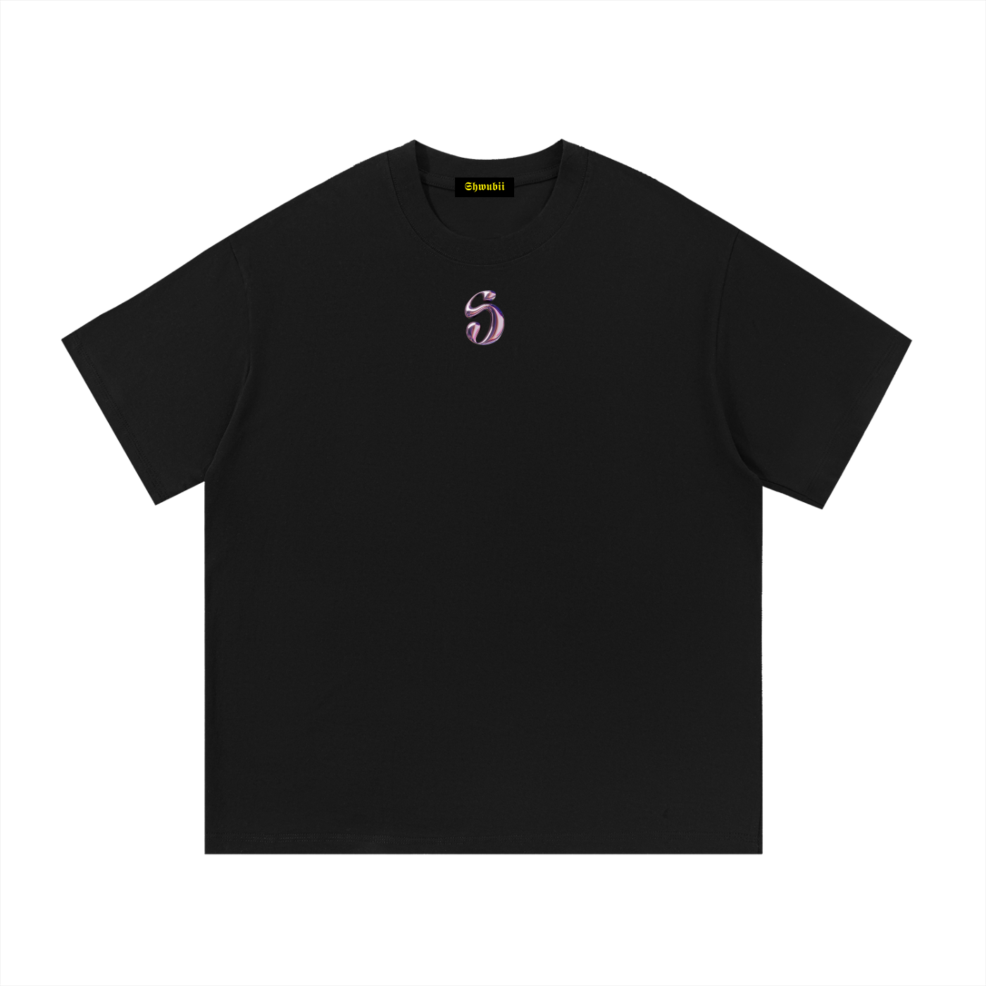 T-shirt imprimé Shwubii rave party - noir