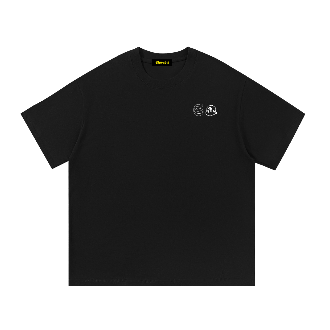 T-Shirt imprimé S et gayo color - noir