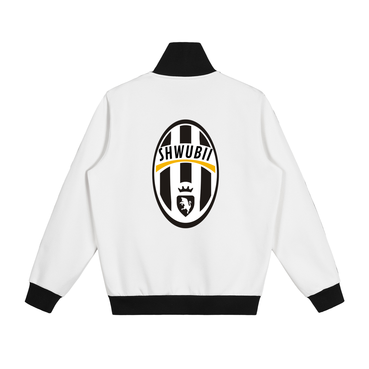 Track jacket imprimé Torino shwubii - blanc