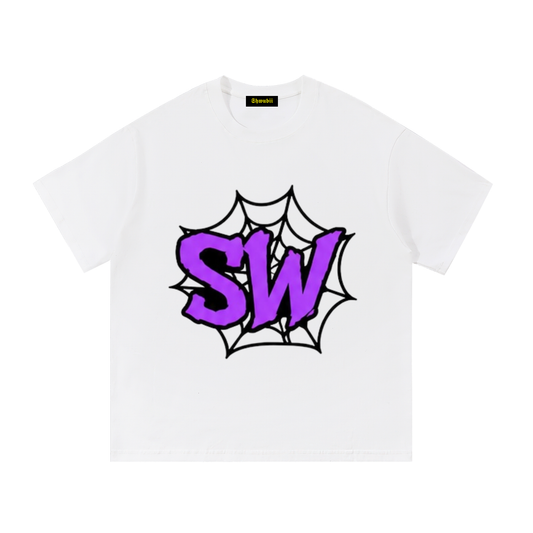T-Shirt imprimé SW spider - blanc