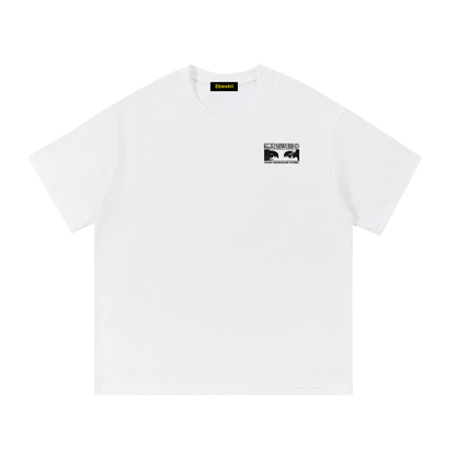 T-shirt imprimé Shwubii eyes - blanc