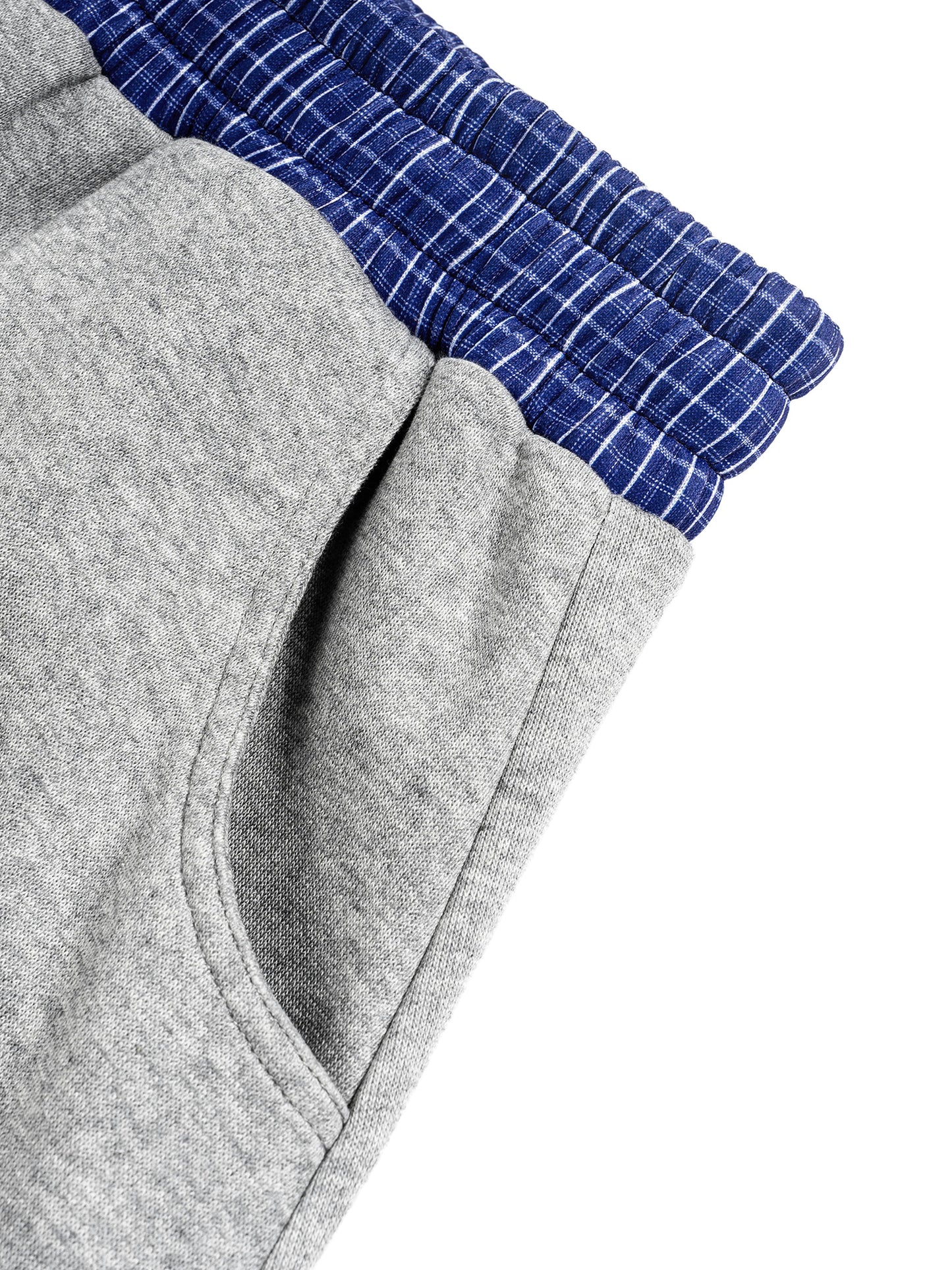 Jogging imprimé stripes S logo - gris