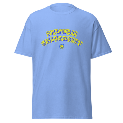 T-shirt Shwubii university - sky blue