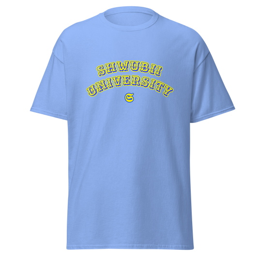 T-shirt Shwubii university - sky blue