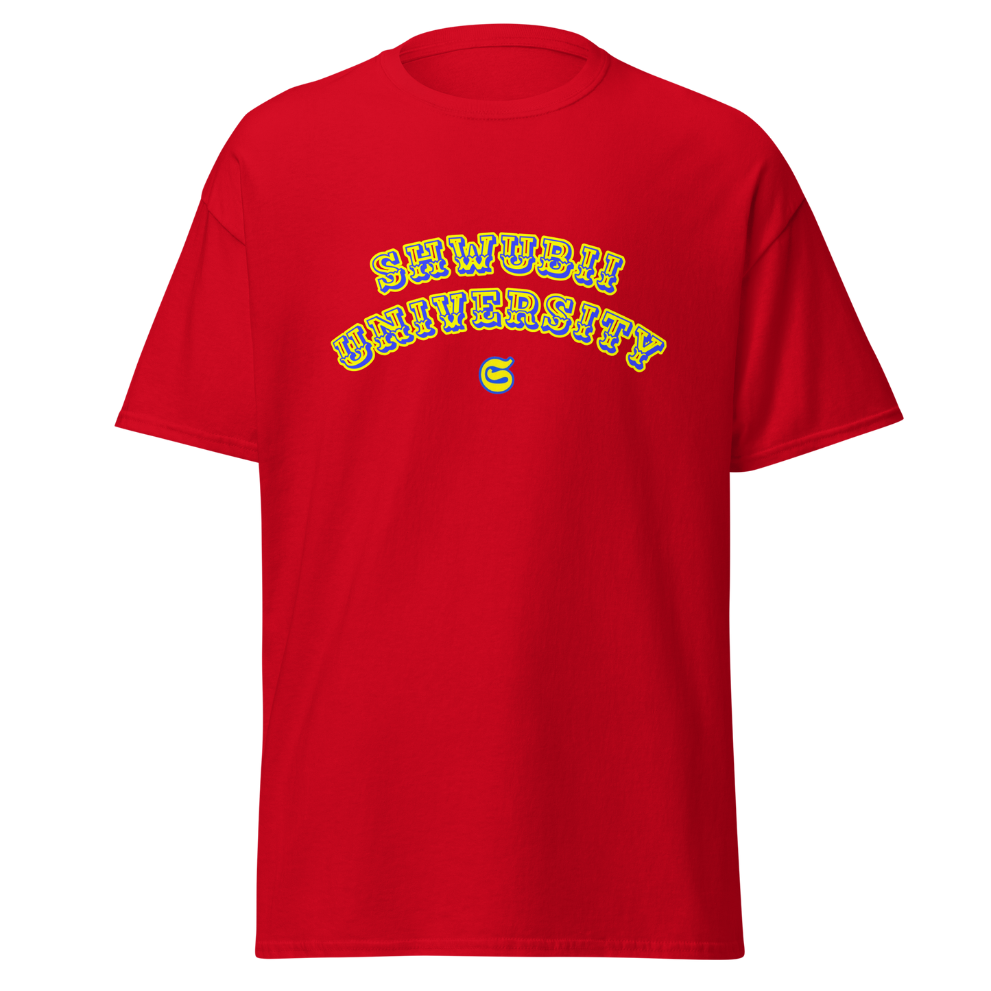 T-shirt Shwubii university - rouge 