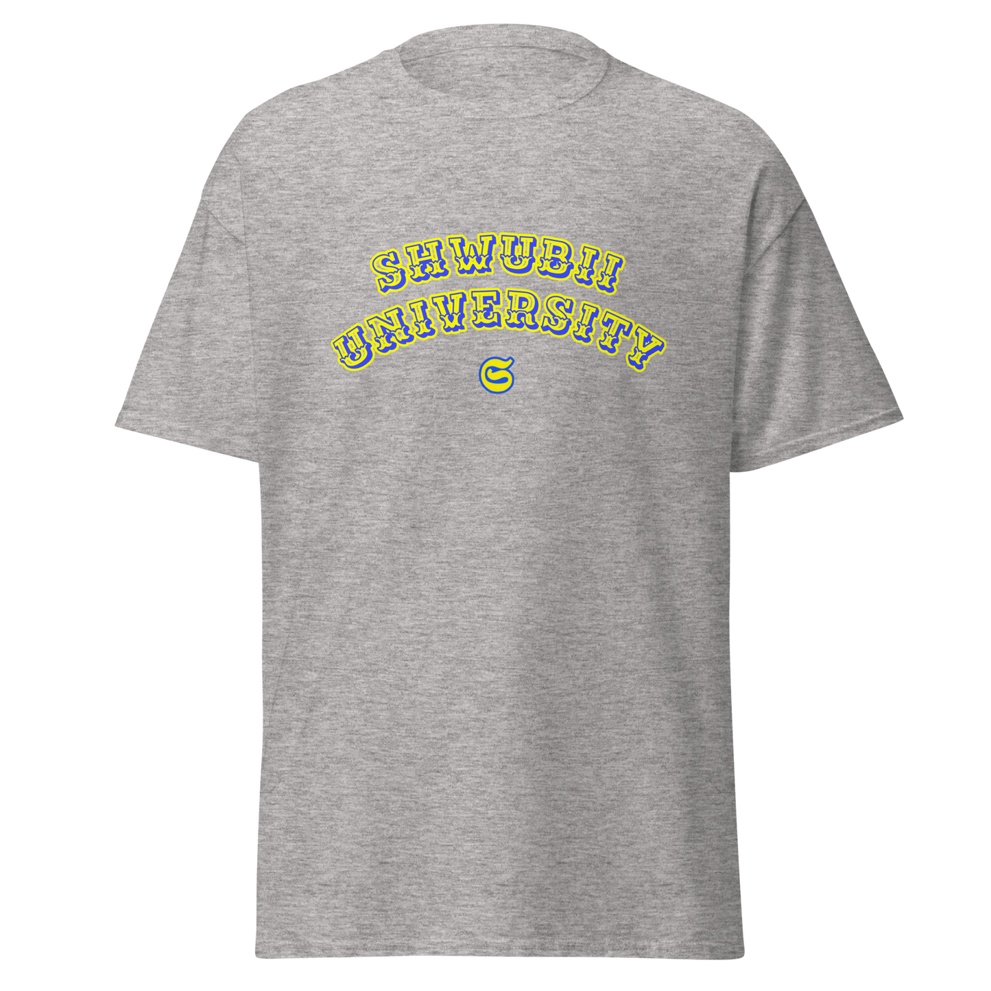 T-shirt Shwubii university - gris 