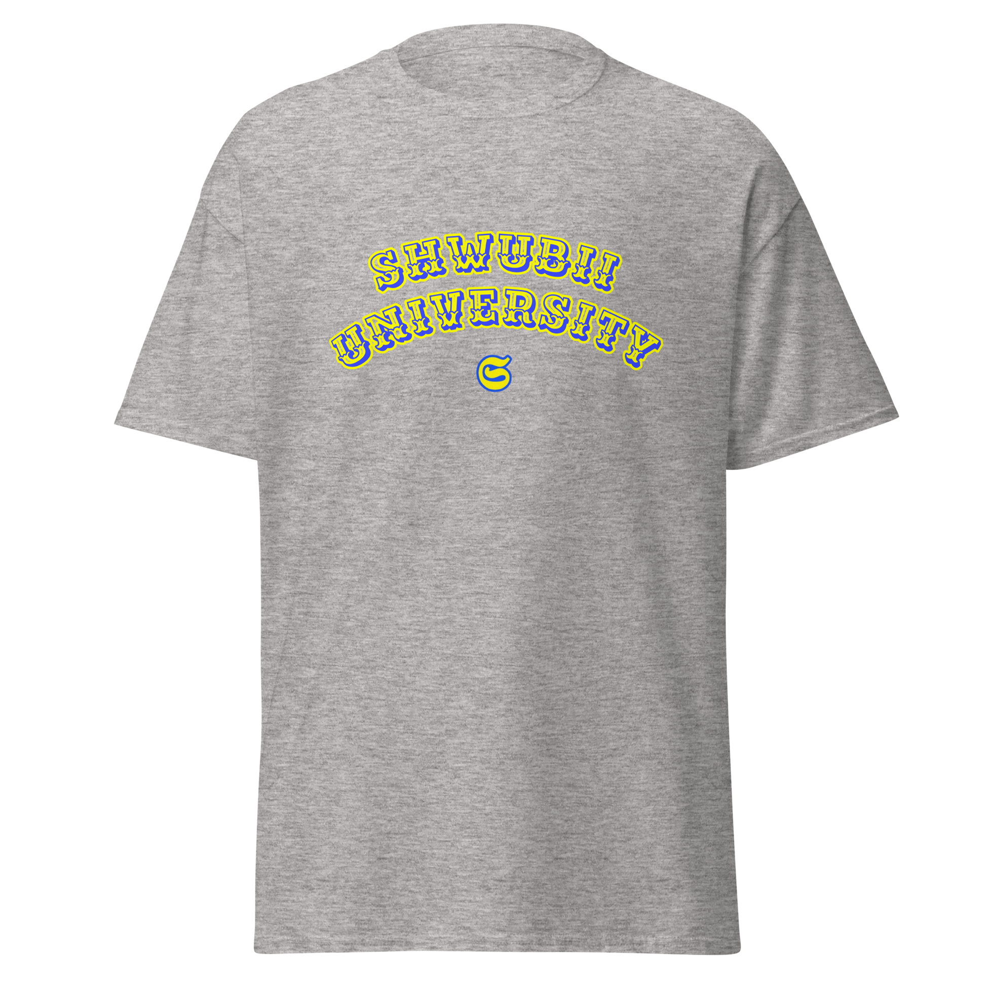 T-shirt Shwubii university - gris 
