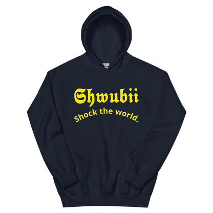 Hoodie Shwubii shock the world - navy 