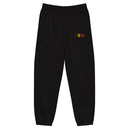 Ensemble jogging & hoodie brodé SHW flag Belgique - noir
