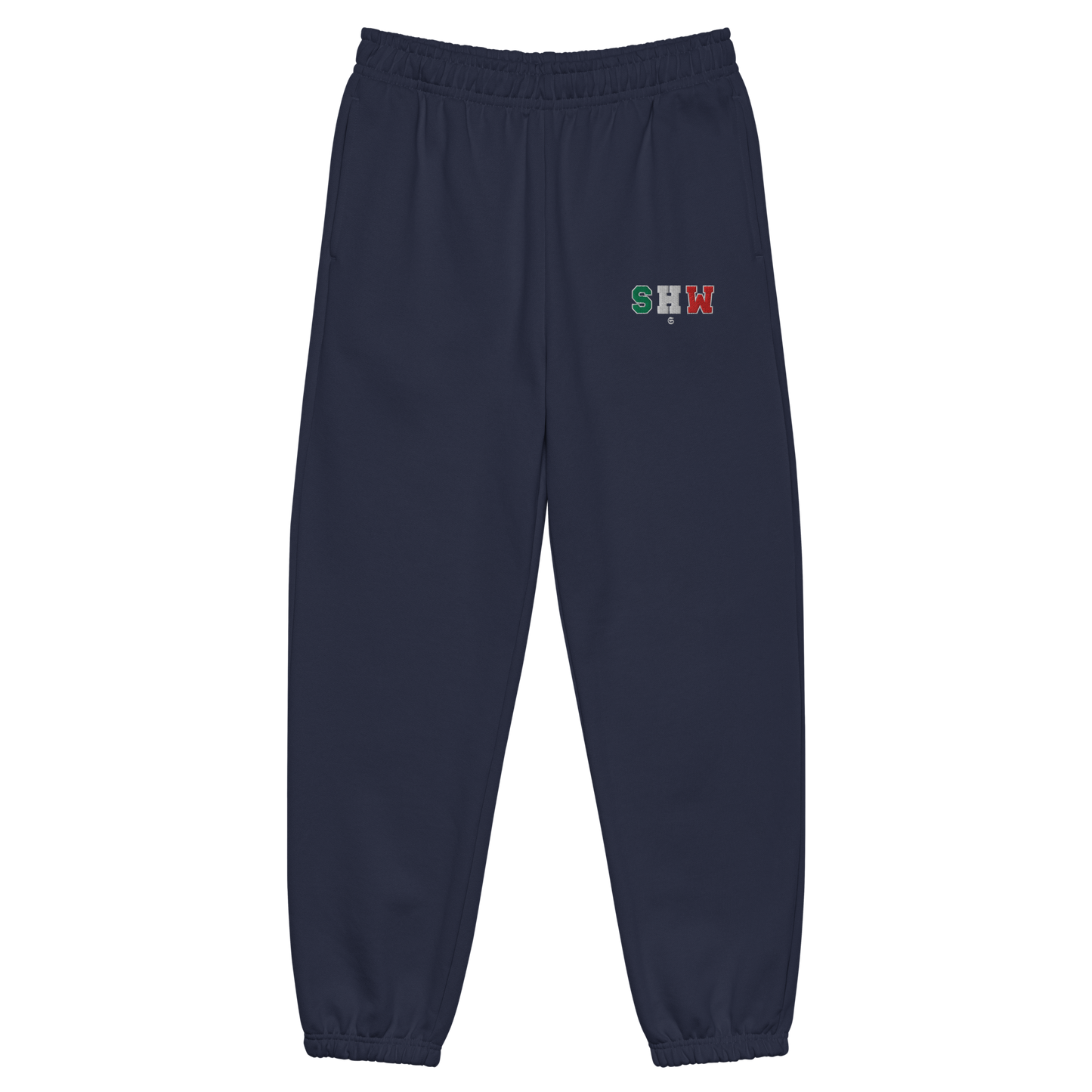 Ensemble jogging & hoodie brodé SHW flag Italie - navy
